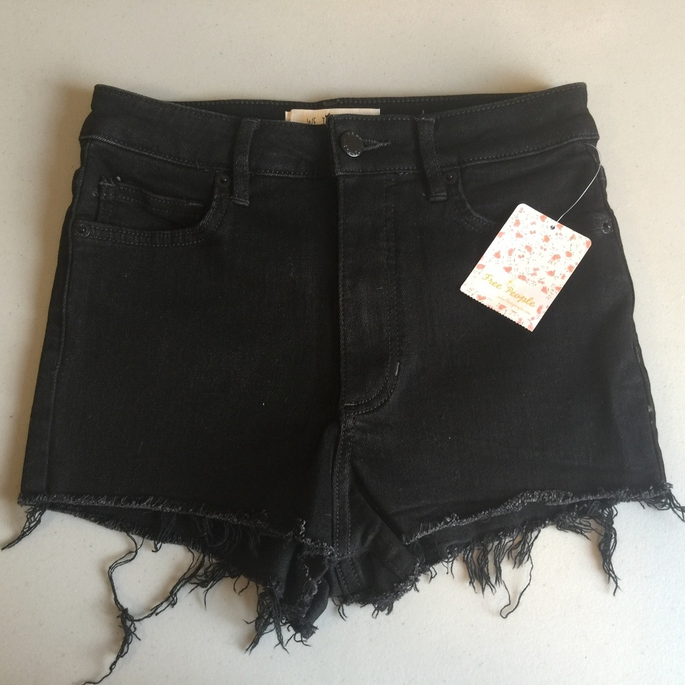 NWT Free People Black Shorts